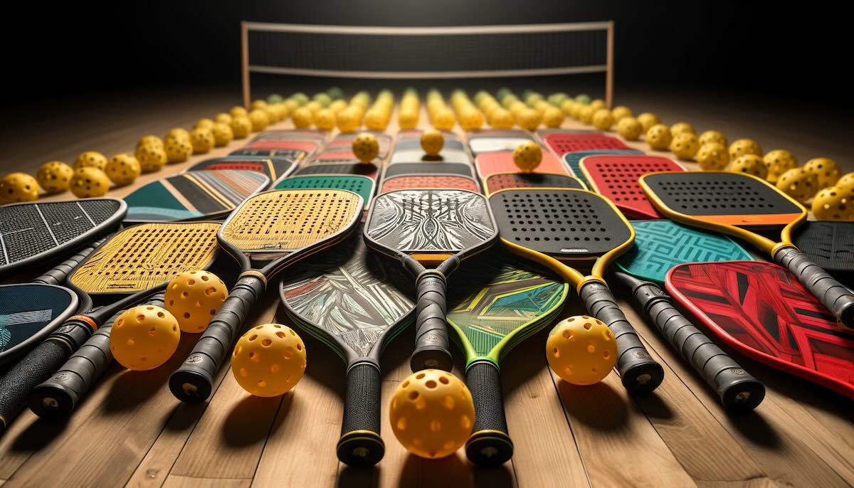 Pickleball paddles