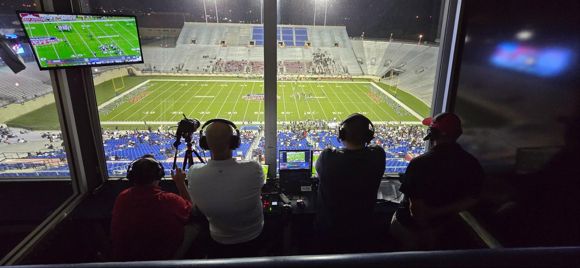 Louisiana Volunteers Stream High School Sports to 700 Viewers