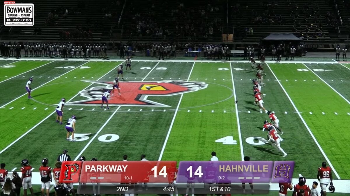 Football scoreboard overlay