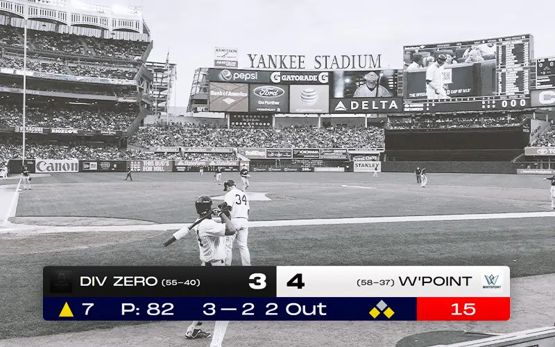 MLB Game Day Scoreboard - MLB-style scoreboard for game day watch parties and streams. Wide broadcast layout with the...